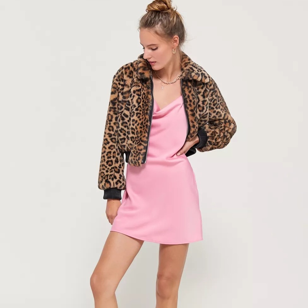 Pink Slip Dress